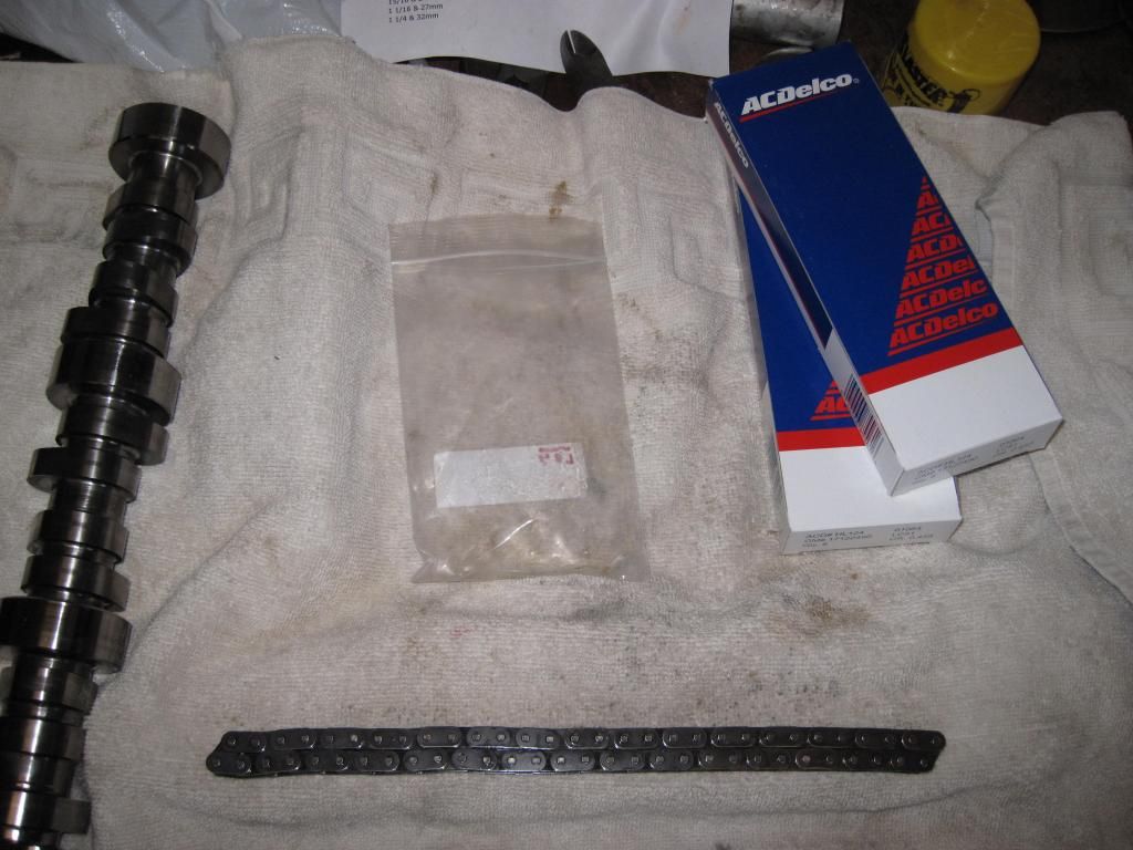 Used Cam, Lifters and Timing Chain, 211/230 .591 lift CorvetteForum Chevrolet Corvette Forum